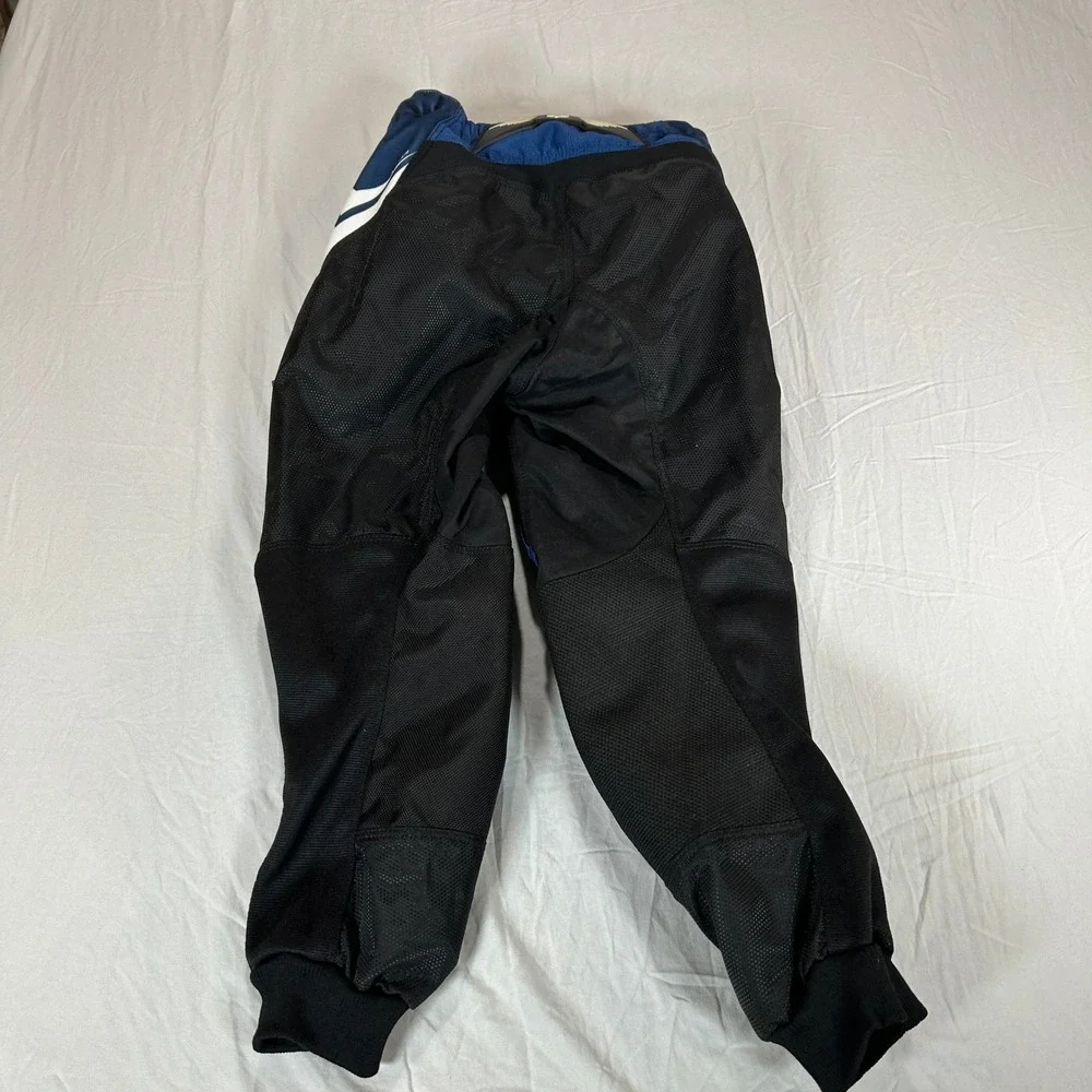 Fox Racing 180 Youth Motocross Pants Blue Black Size 10 26 Waist MX Dirt Bike
